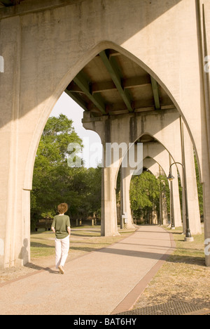 Conway River Walk South Carolina USA Foto Stock