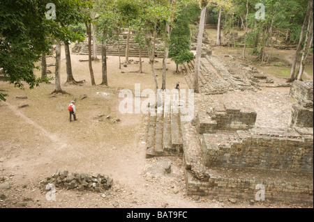 Copan Ruinas Maya parco archeologico, Honduras. Foto Stock