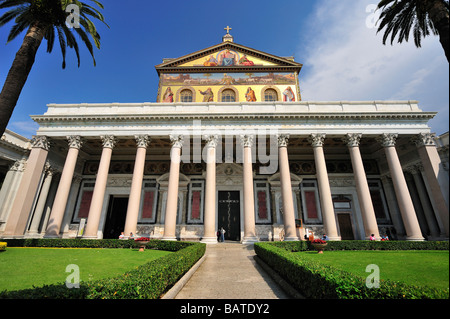 San Paolo fuori le Mura a Roma, lazio, Italy Foto Stock