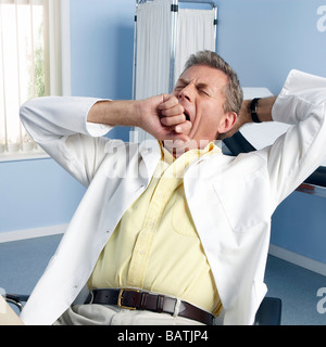 Stanchi del medico generico. Foto Stock