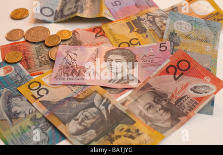 Australian denaro Foto Stock