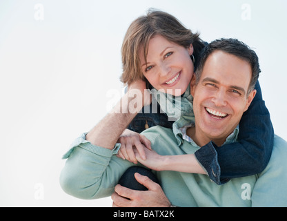 Ritratto di Coppia matura, sorridente Foto Stock