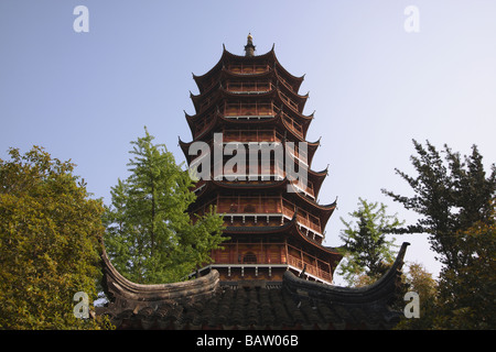 Beisi Ta Pagoda, Suzhou, Cina Foto Stock