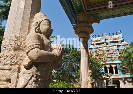 Sri Jambukeshwara Tempio Srirangam vicino a Trichy Tamil Nadu India Foto Stock