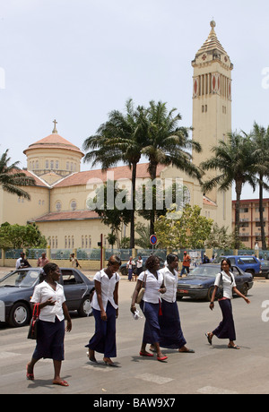Conakry Guinea: cattedrale nel centro della capitale Conakry Foto Stock