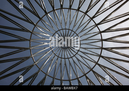 La vista dall'interno della lievitazione, memoriale di Westchester County residenti che sono stati vittime di 911 NYC attacchi terroristici Foto Stock