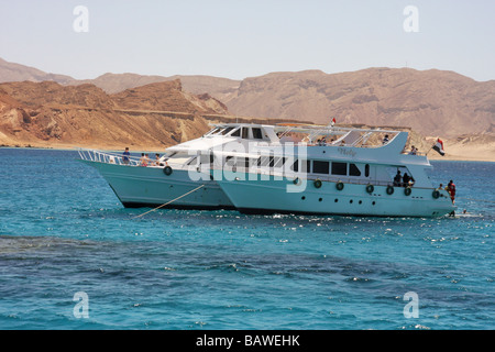 Scuber barche in Mar Rosso sharm el sheikh Foto Stock