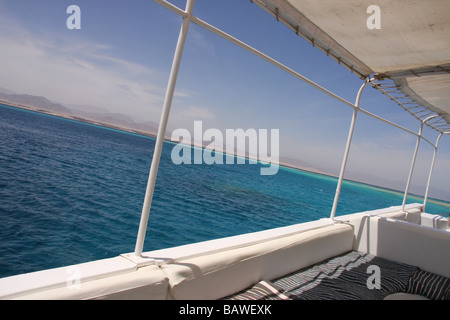 Scuber barche in Mar Rosso sharm el sheikh Foto Stock