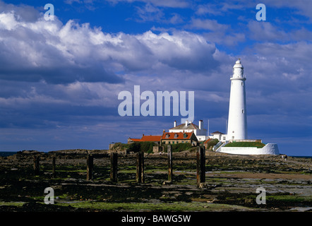 St Mary's Faro, Whiteley Bay, Tyne and Wear Foto Stock