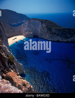 Smugglers Cove Zante Foto Stock