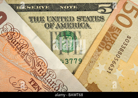 Cambio valuta Foto Stock