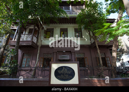 Mani Bhavan Gandhi Residence a Mumbai India Foto Stock