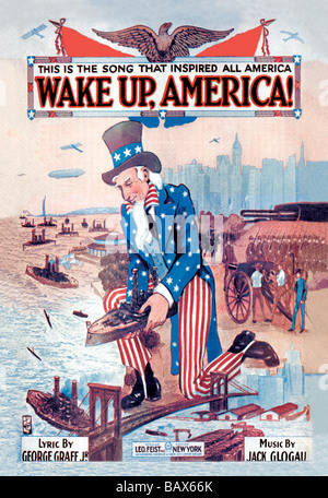 Wake Up,l'America! Foto Stock