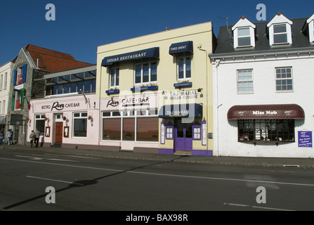 St Peter Port Baliato di Guernsey nelle isole del Canale UE 2009 Foto Stock