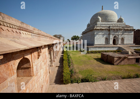 Hoshang Shahs tomba presso le rovine di Mandu nel Madhya Pradesh India Foto Stock