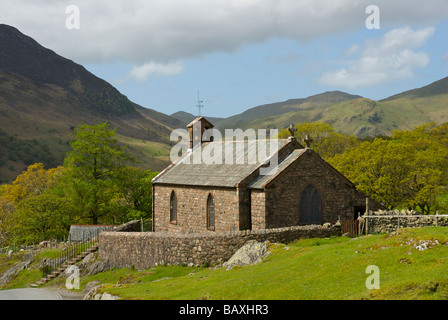 St James Church, Buttermere, Parco Nazionale del Distretto dei Laghi, England Regno Unito Foto Stock