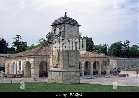 Francia, Rochefort, storica base navale, testa pozzo Foto Stock