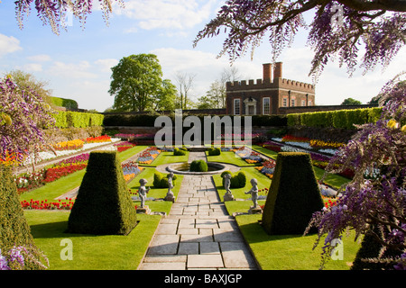 Il Palazzo di Hampton Court London Inghilterra England Foto Stock