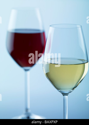 Bicchieri di vino Foto Stock