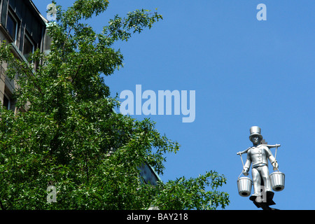 Hans Hummel memorial, Amburgo, Germania Foto Stock