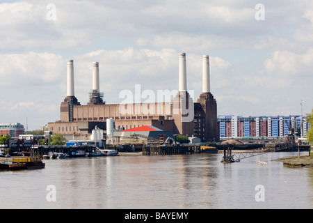 Battersea Power Station Londra Inghilterra Foto Stock