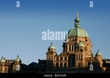 Il Parlamento dell'Assemblea Legislativa del British Columbia edifici di Victoria, BC, Canada. Foto Stock