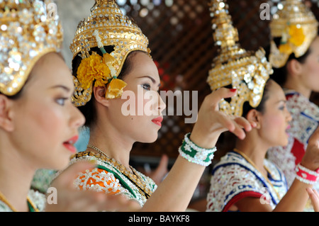 Santuario di Erawan Bangkok in Thailandia Foto Stock