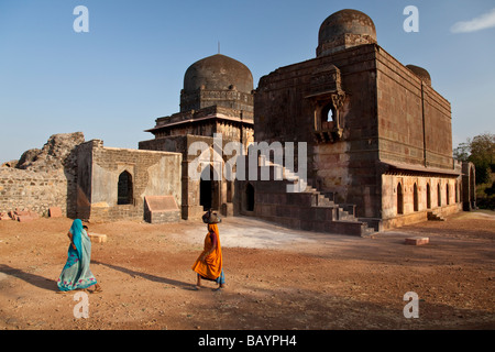 Dai ki Chhoti Bahan ka Mahal Mandu in India Foto Stock