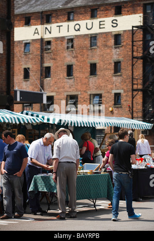 Gloucester Antiquariato & collezionismo Fair Foto Stock