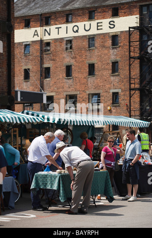 Gloucester Antiquariato & collezionismo Fair Foto Stock