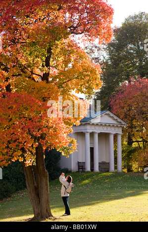 I Giardini di Kew in autunno Foto Stock