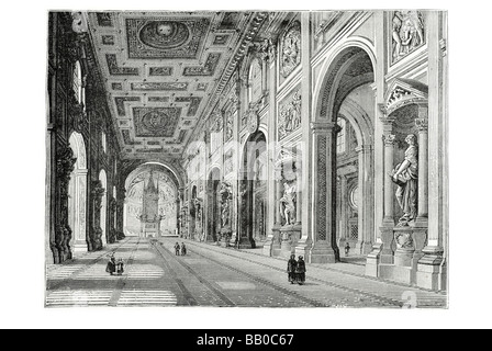 Interno di San Giovanni in Laterano Foto Stock