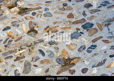 Pavimentazione in pietra texture Foto Stock