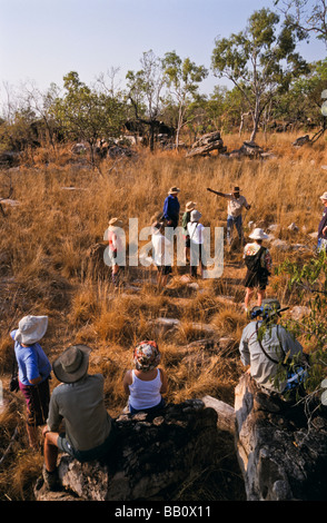 Guida aborigena con tour, Australia occidentale Foto Stock