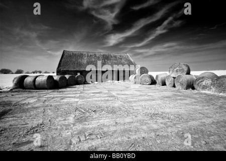 Immagine attraverso il 'Grande britannica" campagna shot in infrarosso, Gran Bretagna. Foto Stock