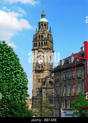 Sheffield Town Hall Foto Stock