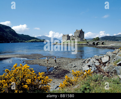 Eilean Donan Castle, Ross, Scozia Foto Stock