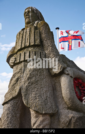 RNLI Memorial, National Memorial Arboretum, Alrewas, Staffordshire Foto Stock