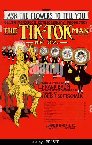 Il Tik-Tok Man of Oz Foto Stock