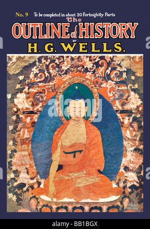 Il contorno della storia da HG Wells,n. 9: Est Foto Stock