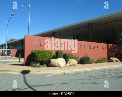 Aeroporto di Alice Springs Foto Stock