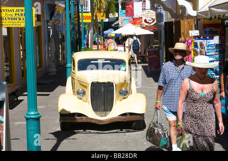 Sint Maarten Philipsburg tourist area dello shopping Foto Stock