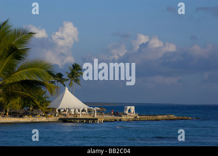 Repubblica Dominicana, Bayahibe Viva Wyndham Dominicus Beach Foto Stock