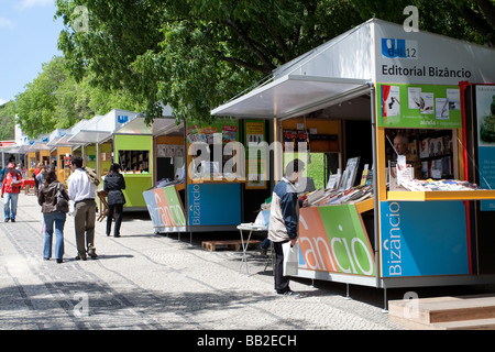 79a Lisbona Fiera del libro - Feira do Livro de Lisboa - 2009, tenutasi nel Parco Eduardo VII. Portogallo Foto Stock