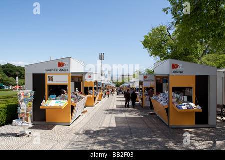 79a Lisbona Fiera del libro - Feira do Livro de Lisboa - 2009, tenutasi nel Parco Eduardo VII. Portogallo Foto Stock