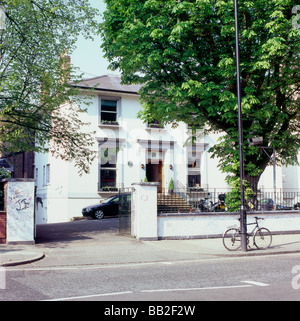 Abbey Road Music Studio di registrazione esterno street view di edificio in Londra England Regno Unito KATHY DEWITT Foto Stock