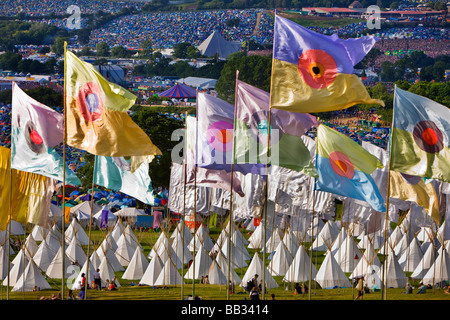 Festival di Glastonbury, England, Regno Unito Foto Stock