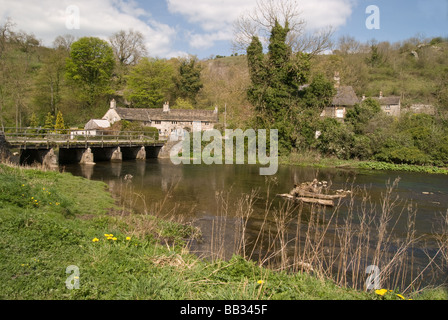 Monsal Trail Derbyshire Foto Stock