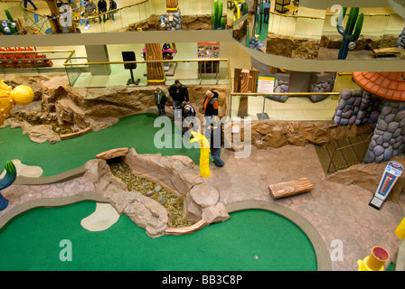 Canada, Alberta, Edmonton. West Edmonton Mall. Il Canada è la seconda destinazione piu visitata toped solo dalle Cascate del Niagara. Foto Stock