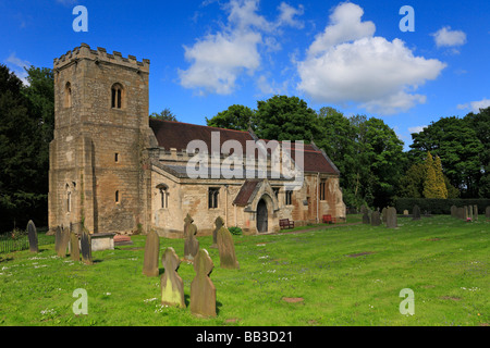 La Chiesa di San Michele, Brodsworth, Doncaster, South Yorkshire, Inghilterra, Regno Unito. Foto Stock